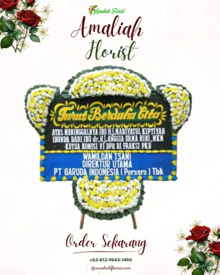 Papan Bunga Duka Weda Utara