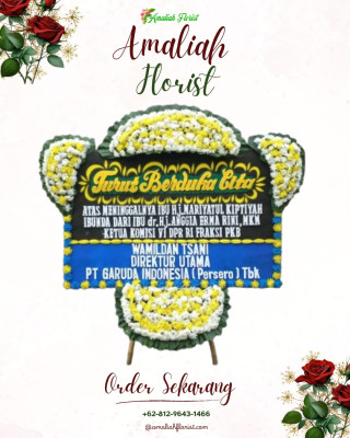 Papan Bunga Duka di Weda Utara