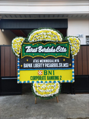 Papan Bunga Duka di Weda Utara