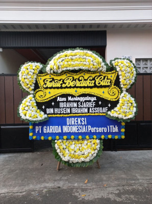 Papan Bunga Duka di Weda Utara